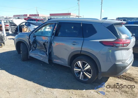 2021 Nissan Rogue Sl Fwd из США, поврежденный, VIN JN8AT3CA6MW026076